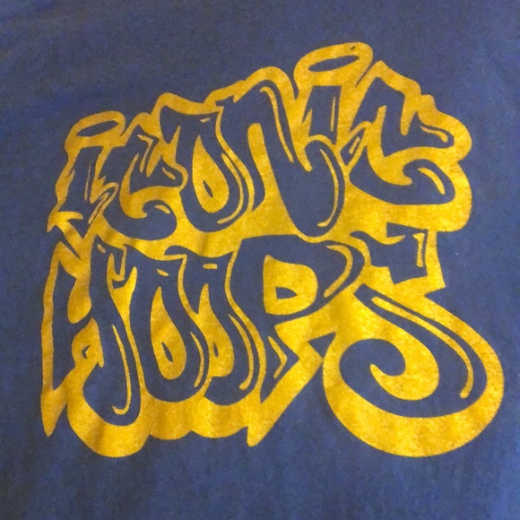 One of a kind iconic hoops T-shirt - Picture 1 of 3